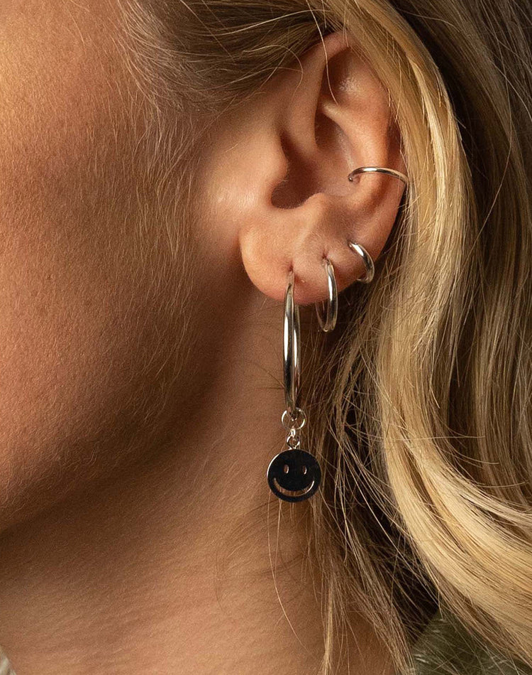 Toro Silver Cuff Earring